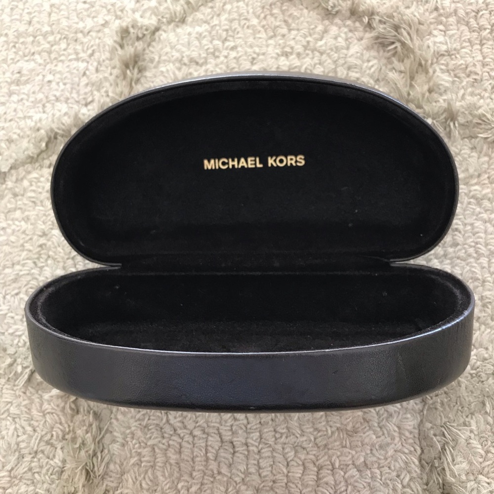 Michael Kors Brown Leather Sunglasses Case 😎